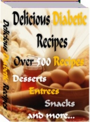 Product picture 1300 Diabetic Recipes with Resell Rights